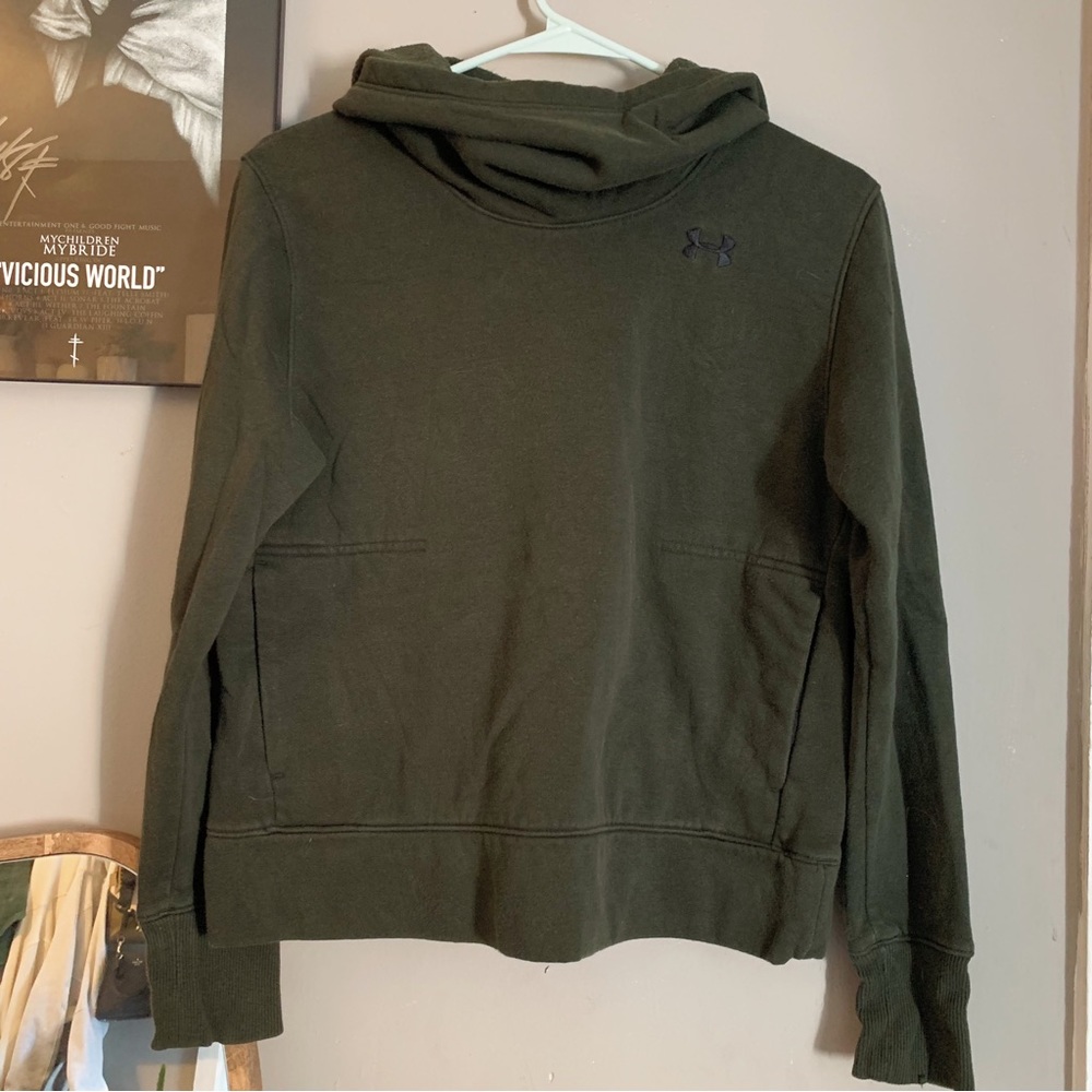 under armour cowl neck hoodie